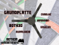 Preview: Base plate for BOTH3D hardware for autodarts